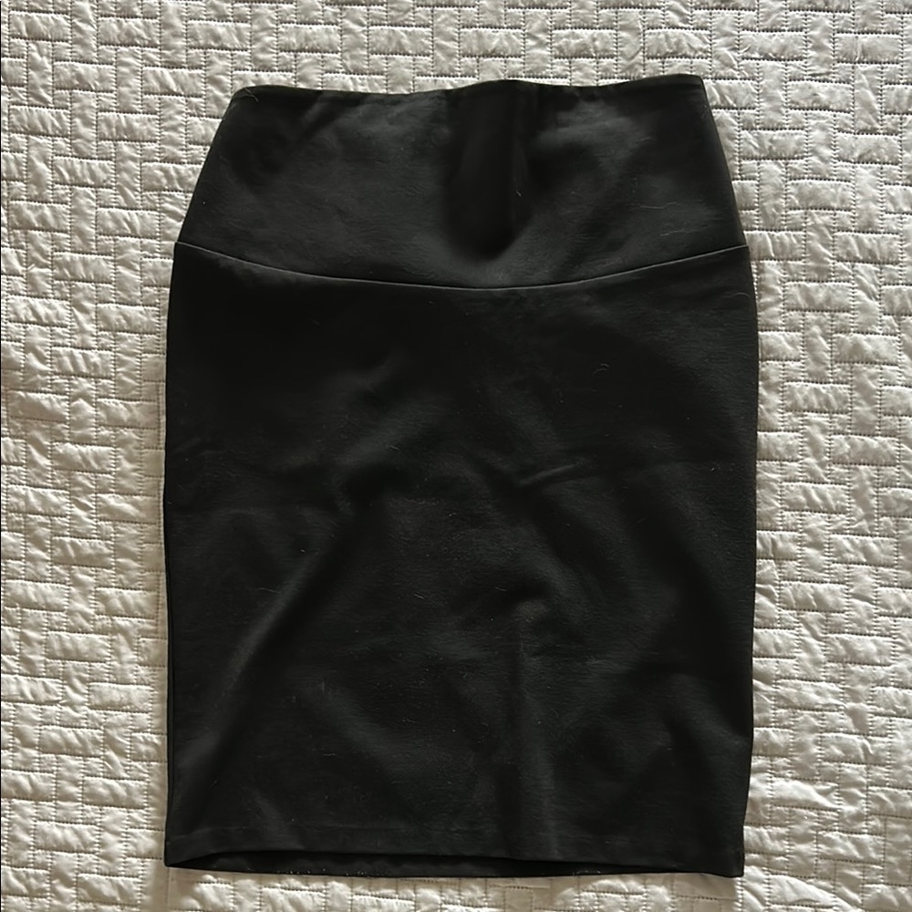 Ripe Maternity Elegant Black Pencil Skirt